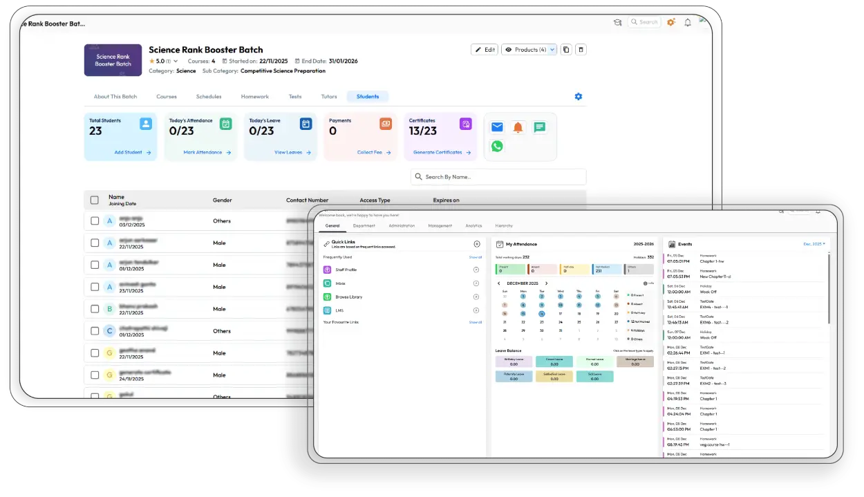 AI-Driven Reports & 360° Analytics
