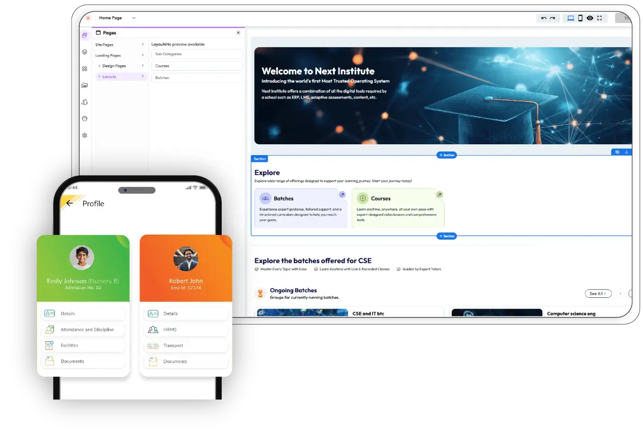 Custom Website & Mobile App