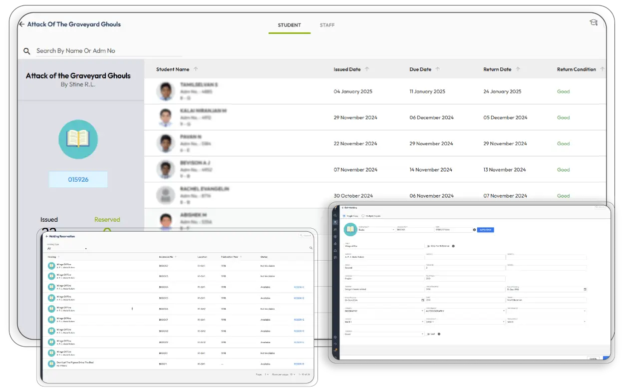 Digitalised Library Management