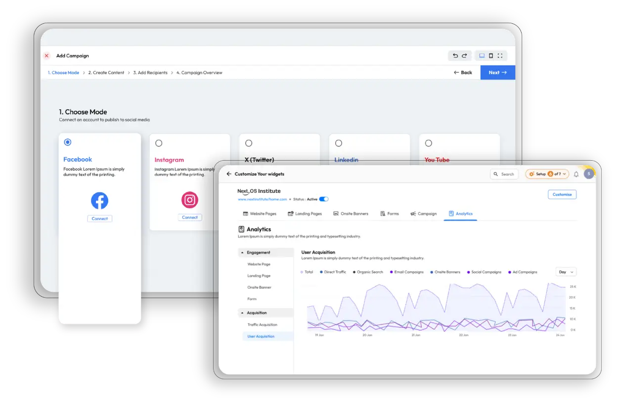 Boost Admissions with Built-In SEO & Smart Digital Campaign Tools