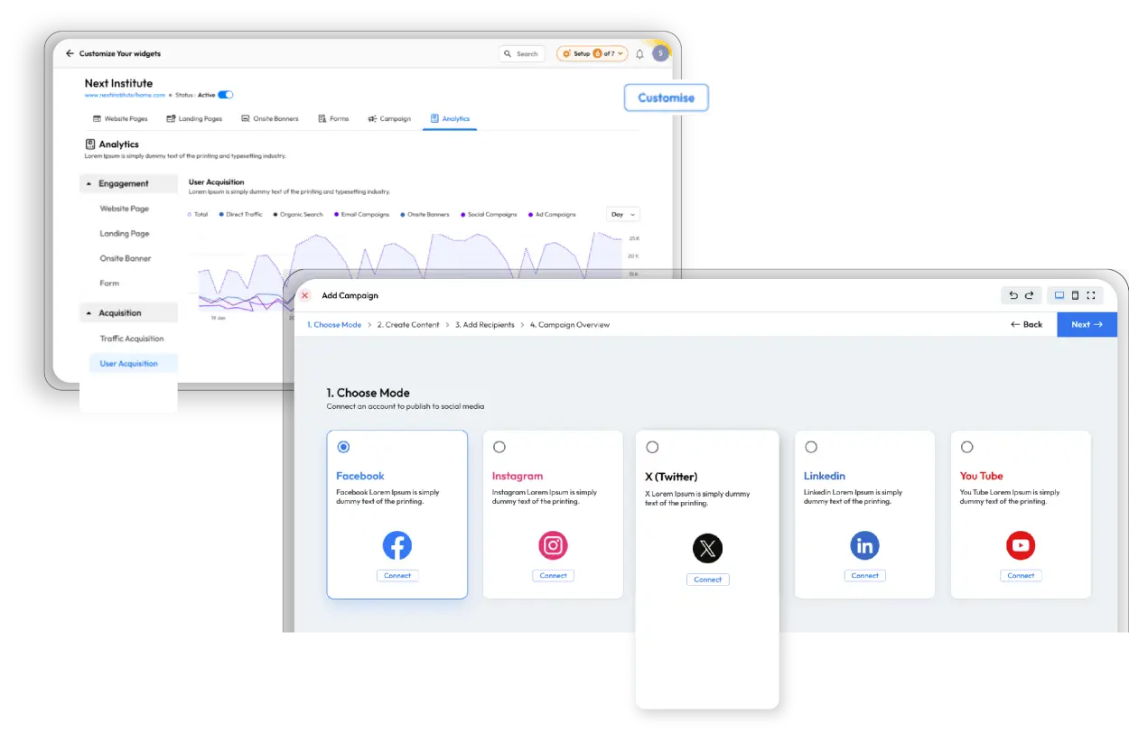 Email, CRM, Payment & Marketing Integrations Ready to Go