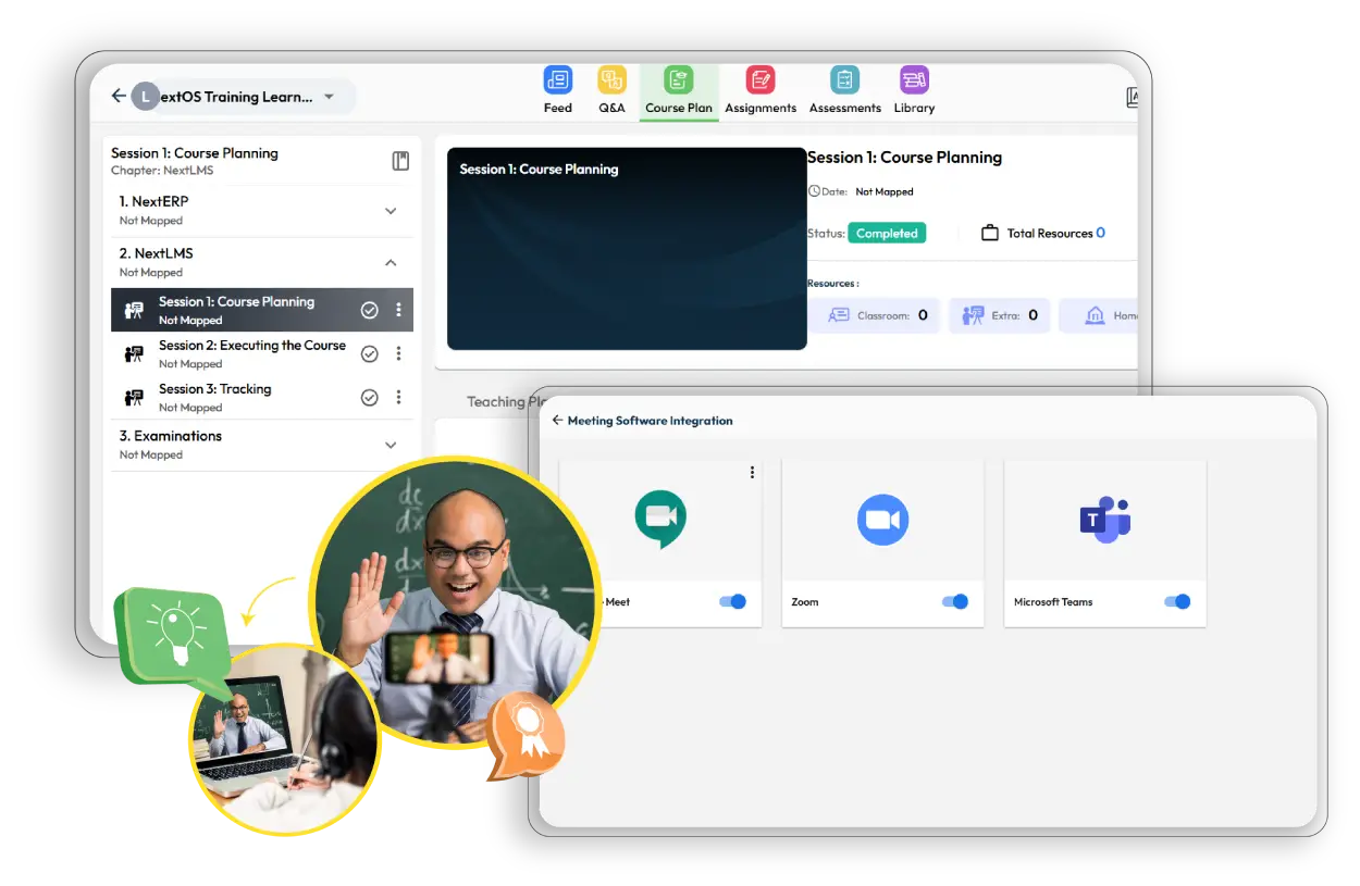 Live Lectures with Real Classroom Feel