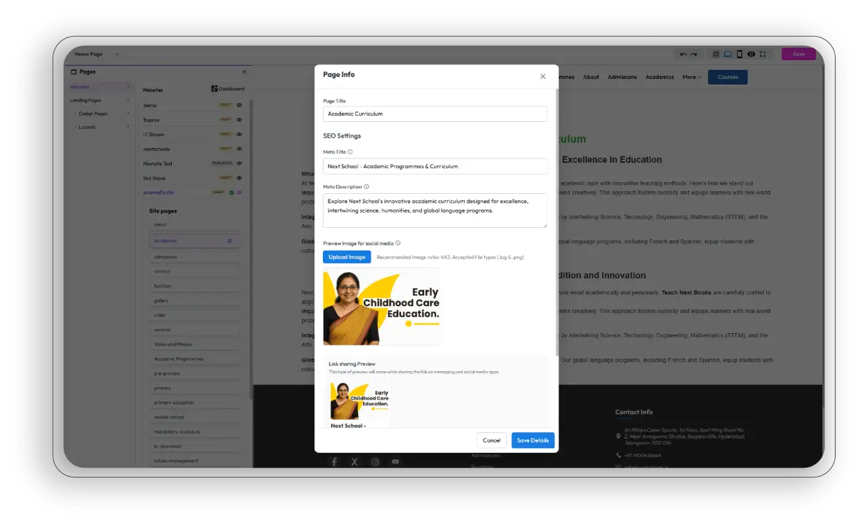 Launch your branded tutoring website & app